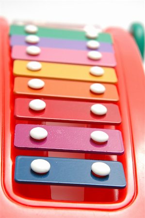 Another angle view of the xylophone. Foucs on the front. Fotografie stock - Microstock e Abbonamento, Codice: 400-04502861