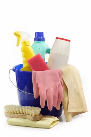 simsearch:400-04512289,k - Cleaning Equipment on bright Background Stock Photo - Budget Royalty-Free & Subscription, Code: 400-04503097