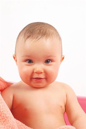 simsearch:400-05010125,k - baby after bath #21 Photographie de stock - Aubaine LD & Abonnement, Code: 400-04514686