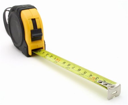 simsearch:400-04923680,k - tape measure over a white surface Stock Photo - Budget Royalty-Free & Subscription, Code: 400-04515134