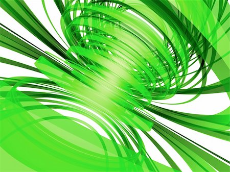 simsearch:400-05318632,k - 3d rendered illustration of an abstract green background Photographie de stock - Aubaine LD & Abonnement, Code: 400-04518118