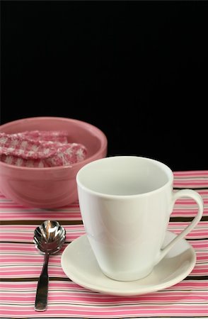 simsearch:400-04013113,k - A festive table setting for coffee and lunch Photographie de stock - Aubaine LD & Abonnement, Code: 400-04518623