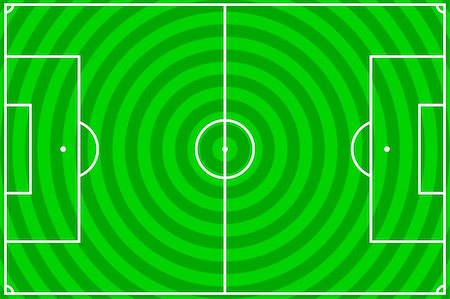 simsearch:400-05924077,k - vector illustration of a soccer field with green circles Fotografie stock - Microstock e Abbonamento, Codice: 400-04519720