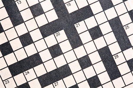 selectphoto (artist) - Blank crossword puzzle grid Stock Photo - Budget Royalty-Free & Subscription, Code: 400-04519847