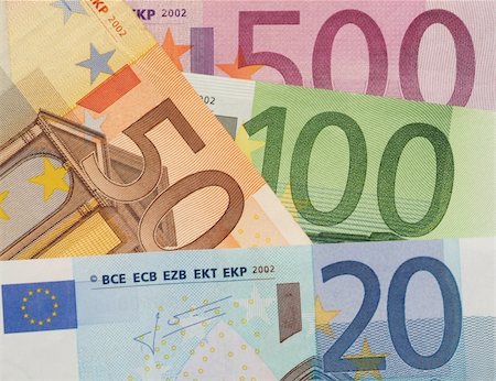 Euro Banknote Photographie de stock - Aubaine LD & Abonnement, Code: 400-04510146