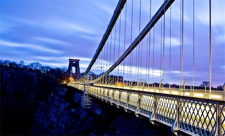 Clifton Suspension Bridge in Bristol Photographie de stock - Aubaine LD & Abonnement, Code: 400-04511050