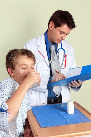 A sick child takes some medicine Stock Photo - Budget Royalty-Free & Subscription, Code: 400-04512209