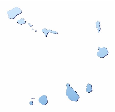 simsearch:400-04511519,k - Cape Verde map filled with light blue gradient. High resolution. Mercator projection. Foto de stock - Super Valor sin royalties y Suscripción, Código: 400-04512623