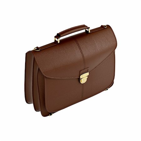 simsearch:400-04520169,k - isolated classic business bag Photographie de stock - Aubaine LD & Abonnement, Code: 400-04512707