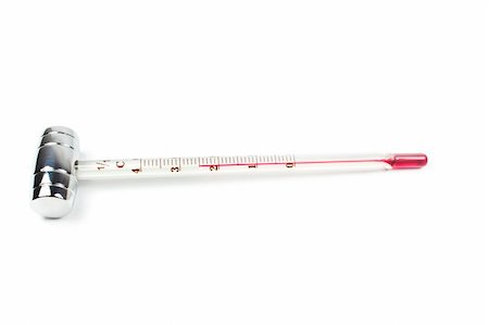 Wine thermometer isolated on white background Stock Photo - Budget Royalty-Free & Subscription, Code: 400-04512895