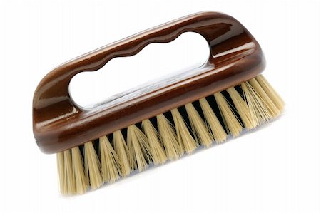 simsearch:400-05132204,k - Brush for cleaning. The wooden handle, a natural bristle Foto de stock - Super Valor sin royalties y Suscripción, Código: 400-04525259