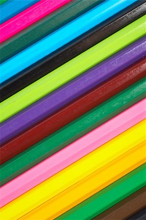 simsearch:400-03947012,k - A beautiful assortment of colored pencils background Stock Photo - Budget Royalty-Free & Subscription, Code: 400-04526077