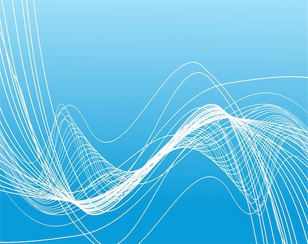simsearch:400-04069932,k - bright curved lines on blue background, wallpaper Stock Photo - Budget Royalty-Free & Subscription, Code: 400-04526343
