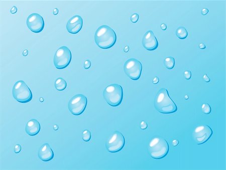simsearch:400-04074032,k - Drops of water on a blue surface. A vector illustration. Stock Photo - Budget Royalty-Free & Subscription, Code: 400-04526527