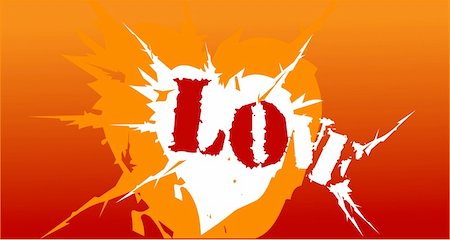 simsearch:700-00037198,k - Orange Symbol Love Heart Attack Stock Photo - Budget Royalty-Free & Subscription, Code: 400-04526759