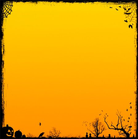 simsearch:400-04214856,k - Orange Halloween Background. Halloween Backgrounds Collection - see more in my portfolio. Fotografie stock - Microstock e Abbonamento, Codice: 400-04527812