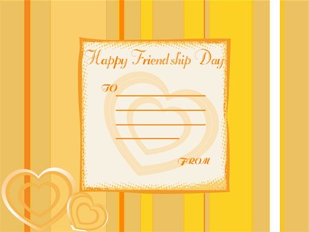 simsearch:400-04027284,k - beautiful friendship day greeting to present your friend 3 Stock Photo - Budget Royalty-Free & Subscription, Code: 400-04529176