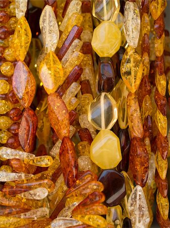 Close-up of different colored bijouterie from amber that can be use as texture or background Photographie de stock - Aubaine LD & Abonnement, Code: 400-04529882