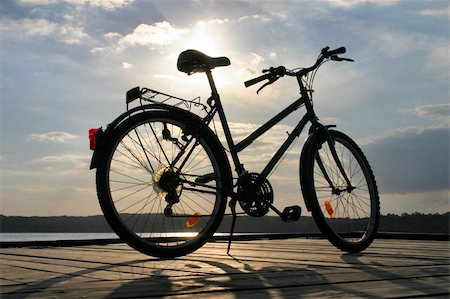 end of a bike trip Stock Photo - Budget Royalty-Free & Subscription, Code: 400-04529992