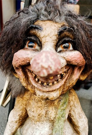 A happy troll looking at the camera Stock Photo - Budget Royalty-Free & Subscription, Code: 400-04520274