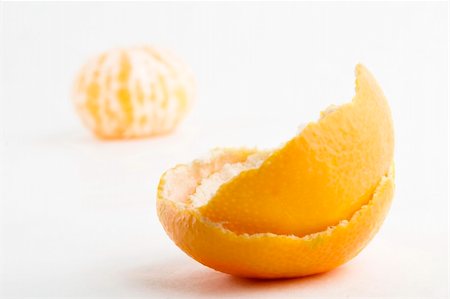 An orange with it's peel Stock Photo - Budget Royalty-Free & Subscription, Code: 400-04520812
