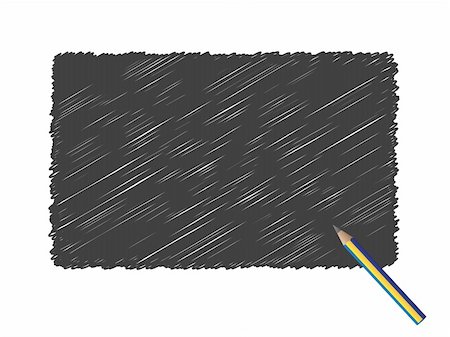 Vector - Grunge scribble of a black pencil for text background. Stock Photo - Budget Royalty-Free & Subscription, Code: 400-04521606