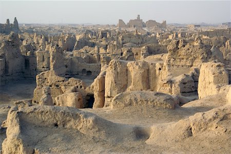 shanin (artist) - Ruins in old city Jiaohe, China Stock Photo - Budget Royalty-Free & Subscription, Code: 400-04522683