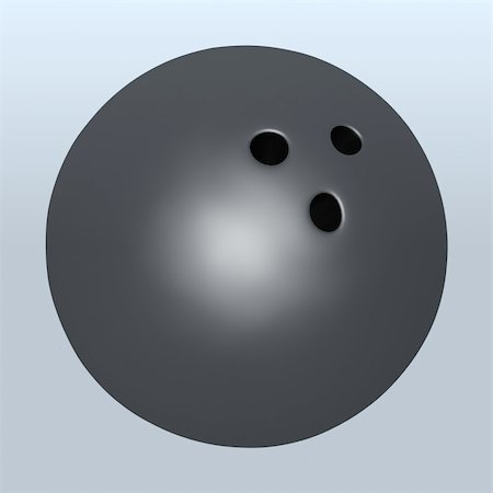 simsearch:400-05163136,k - bowling ball on blue background Stockbilder - Microstock & Abonnement, Bildnummer: 400-04522740