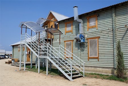 simsearch:400-04018755,k - Big wooden house on the Azov sea coiast, Russia Stock Photo - Budget Royalty-Free & Subscription, Code: 400-04523536