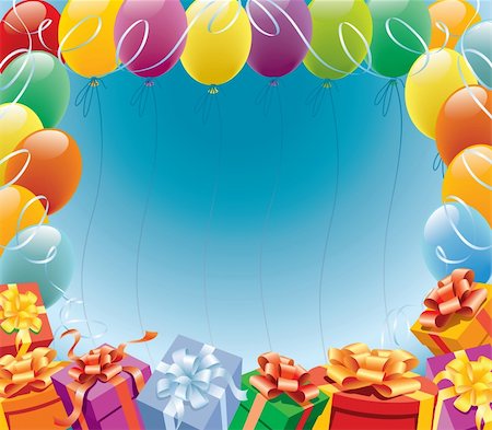 simsearch:400-05031229,k - Balloons decoration ready for birthday and party Stockbilder - Microstock & Abonnement, Bildnummer: 400-04523564