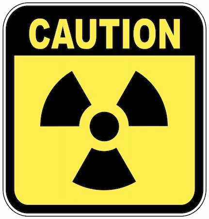 simsearch:400-05234497,k - radio active logo on yellow caution sign Stock Photo - Budget Royalty-Free & Subscription, Code: 400-04523908
