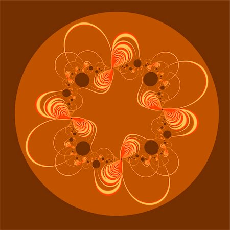 patballard (artist) - An abstract fractal done in warm shades of brown and orange. Stock Photo - Budget Royalty-Free & Subscription, Code: 400-04523973