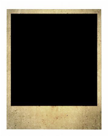 simsearch:400-05117367,k - old blank photo frame isolated on pure white background Stock Photo - Budget Royalty-Free & Subscription, Code: 400-04534425