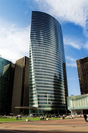 paris france real estate - modern skyscraper Stock Photo - Budget Royalty-Free & Subscription, Code: 400-04534681
