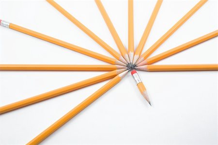 simsearch:400-05289292,k - A bunch of pencils. Stock Photo - Budget Royalty-Free & Subscription, Code: 400-04534714