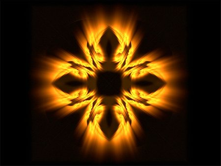 fire & water painting - Flame geometric ornament. Abstract background. Raster fractal graphics. Stock Photo - Budget Royalty-Free & Subscription, Code: 400-04535551