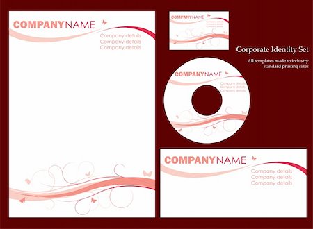 simsearch:400-06462302,k - corporate identity template.  More templates in my portfolio. Stock Photo - Budget Royalty-Free & Subscription, Code: 400-04535849