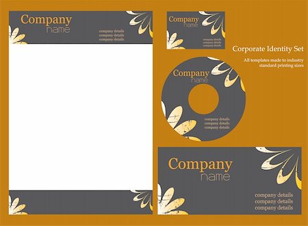 simsearch:400-06462302,k - Corporate identity template.  More templates in my portfolio. Stock Photo - Budget Royalty-Free & Subscription, Code: 400-04536238