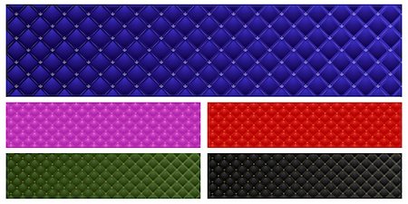 simsearch:400-04043485,k - Set of vector colored leather banners Stock Photo - Budget Royalty-Free & Subscription, Code: 400-04537804