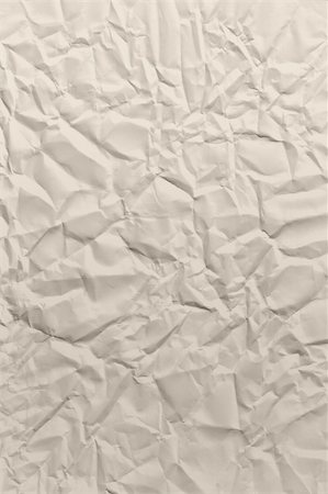 Scanned crumpled paper for backgrounds, covers, wallpapers. You could use as texture for your artworks Stock Photo - Budget Royalty-Free & Subscription, Code: 400-04539159