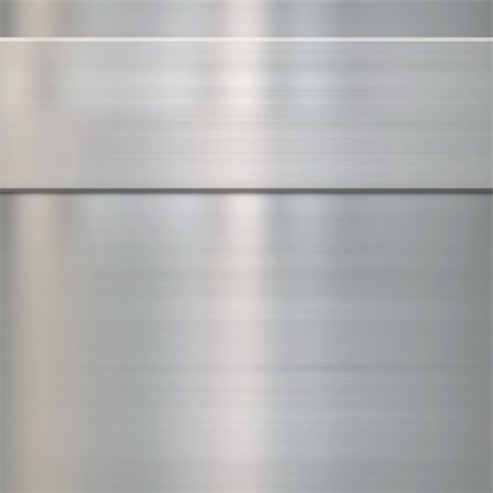 simsearch:400-05060597,k - very finely brushed steel metal background texture with panel Stock Photo - Budget Royalty-Free & Subscription, Code: 400-04539373