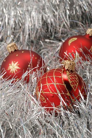 simsearch:400-07123692,k - Christmas background. New Year's toys and ornaments bright and glow Stock Photo - Budget Royalty-Free & Subscription, Code: 400-04539781