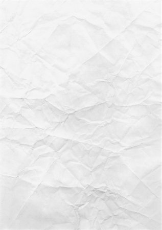 sheet of paper wrinkled - Old and crumpled paper background. High-resolution scan. Stock Photo - Budget Royalty-Free & Subscription, Code: 400-04532263