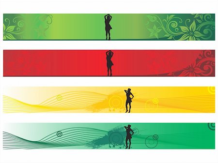 simsearch:400-04636733,k - vector web 2.0 disco party banner set 2, illustration Photographie de stock - Aubaine LD & Abonnement, Code: 400-04532650