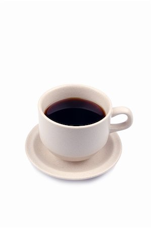 simsearch:400-04812854,k - a cup of coffee with white back ground Photographie de stock - Aubaine LD & Abonnement, Code: 400-04533222
