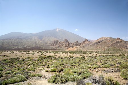 volcanic area near the teide volcano in tenerife spain Stock Photo - Budget Royalty-Free & Subscription, Code: 400-04533547