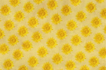 simsearch:400-04999892,k - Background - sheet of the old paper with sunflowers Stock Photo - Budget Royalty-Free & Subscription, Code: 400-04544814