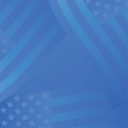 simsearch:400-04497095,k - Concept illustration showing three United States of America flags in different shades of blue Stockbilder - Microstock & Abonnement, Bildnummer: 400-04544844