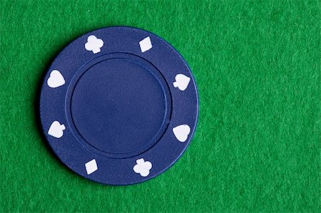 simsearch:400-07832442,k - A low value blue poker chip Stock Photo - Budget Royalty-Free & Subscription, Code: 400-04545530