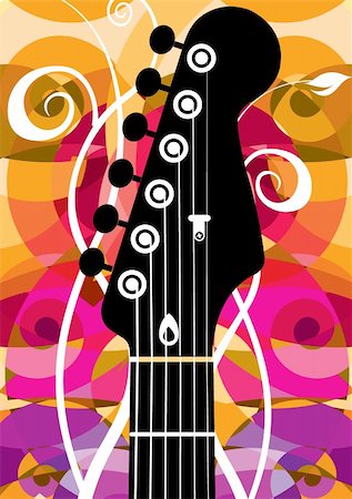 guitar Stock Photo - Budget Royalty-Free & Subscription, Code: 400-04545553